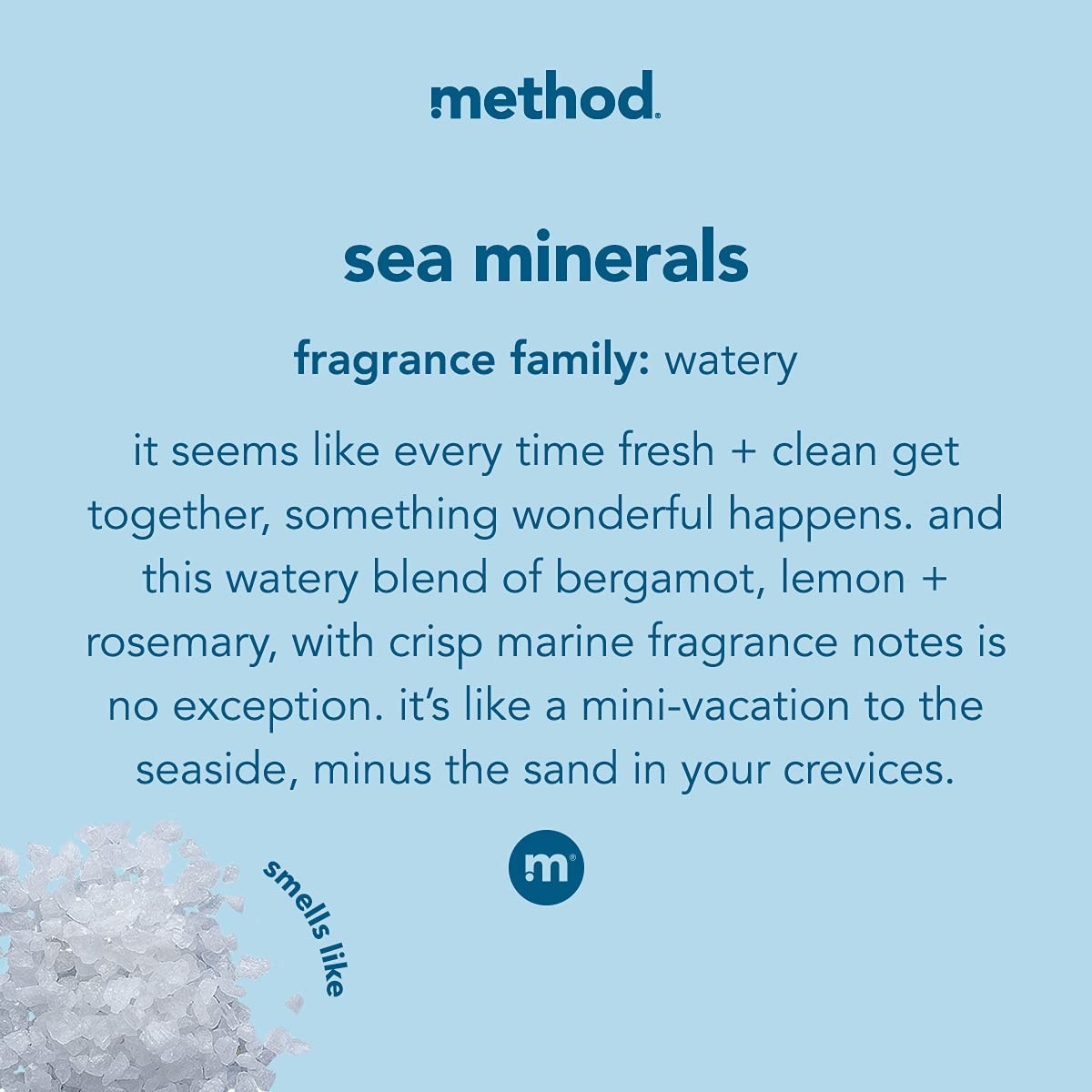 image:imageMethod Gel Hand Soap Waterfall 12 fl oz Pack of 3Sea Minerals