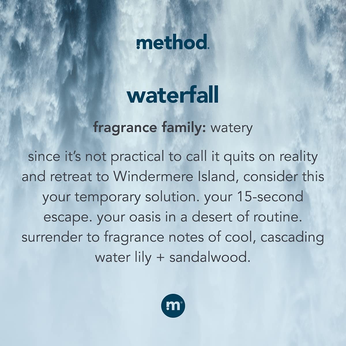 image:imageMethod Gel Hand Soap Waterfall 12 fl oz Pack of 3Waterfall