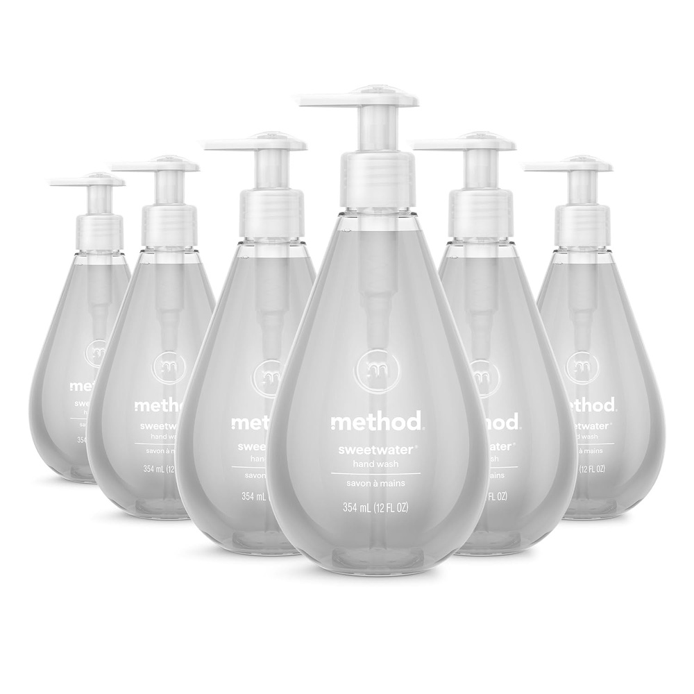 image:imageMethod Gel Hand Soap Waterfall 12 fl oz Pack of 3Sweet Water