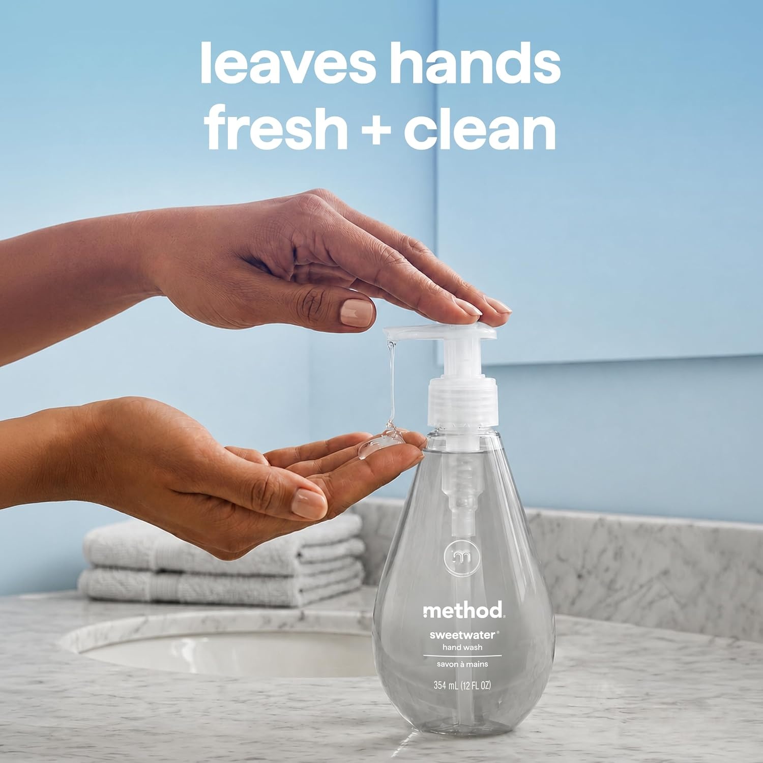 image:imageMethod Gel Hand Wash Refill Sweet Water 34 fl oz 4 pack34 Fl Oz Pack of 4