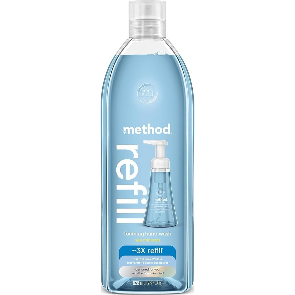 image:imagemethod Foaming Hand Wash Refill Pink Grapefruit 28 fl oz 4 packSea Minerals