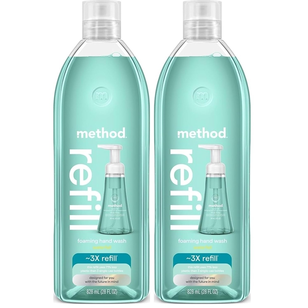 image:imagemethod Foaming Hand Wash Refill Waterfall 28 fl oz28 Fl Oz Pack of 2