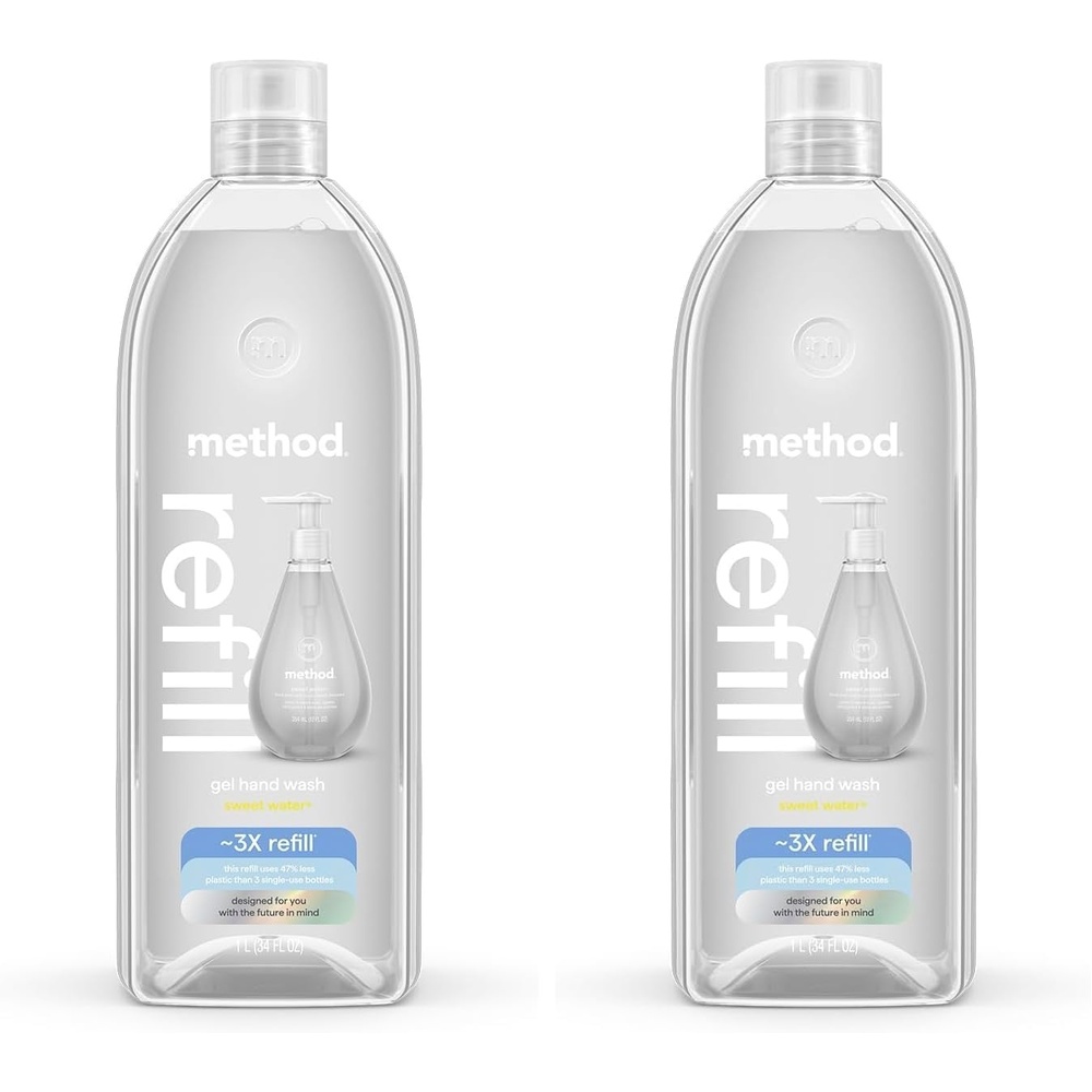 image:imagemethod Gel Hand Wash Refill Sweet Water 34 fl oz34 Fl Oz Pack of 2