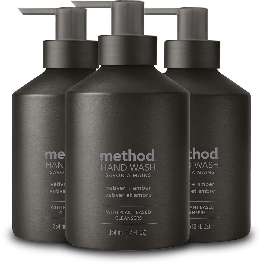 image:imagemethod Premium Gel Hand Soap Refill Vanilla Raspberry 34 fl oz 4 PackVetiver Amber