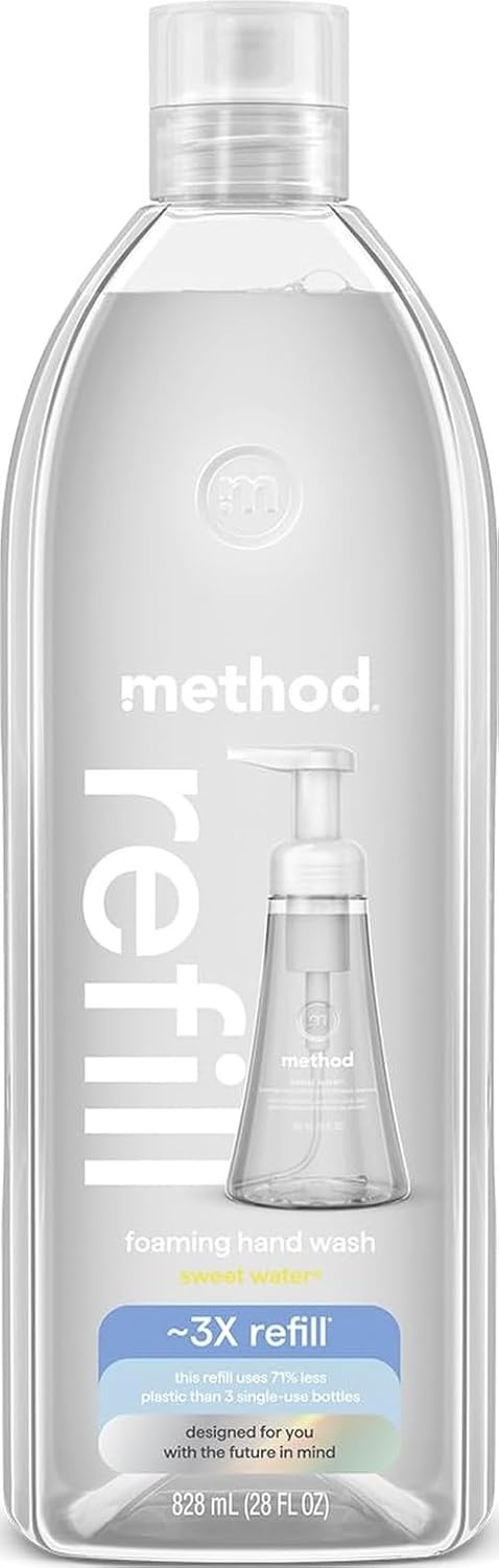 image:imagemethod Foaming Hand Wash Refill Pink Grapefruit 28 fl oz 4 packSweet Water