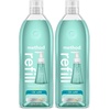 method Foaming Hand Wash Refill, Waterfall, 28 fl oz(28 Fl Oz (Pack of 2))