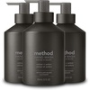 method Premium Gel Hand Soap Refill, Vanilla + Raspberry, 34 fl oz, 4 Pack(Vetiver + Amber)