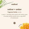 method Gel Hand Soap Refill, Vetiver + Amber, 34 fl oz(34 Fl Oz (Pack of 2))