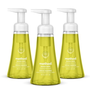 method Foaming Hand Wash Refill, Pink Grapefruit, 28 fl oz, 4 pack(Lemon Mint)
