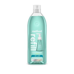 method Foaming Hand Wash Refill, Waterfall, 28 fl oz(28 Fl Oz (Pack of 1))