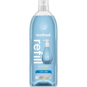 method Gel Hand Wash Refill, Sea Minerals, 34 fl oz(34 Fl Oz (Pack of 1))
