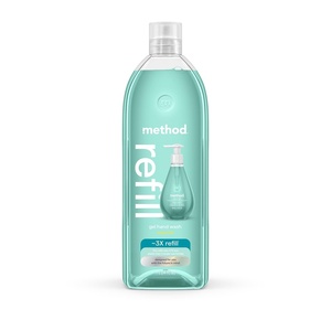 method Gel Hand Wash Refill, Waterfall, 34 fl oz(34 Fl Oz (Pack of 1))